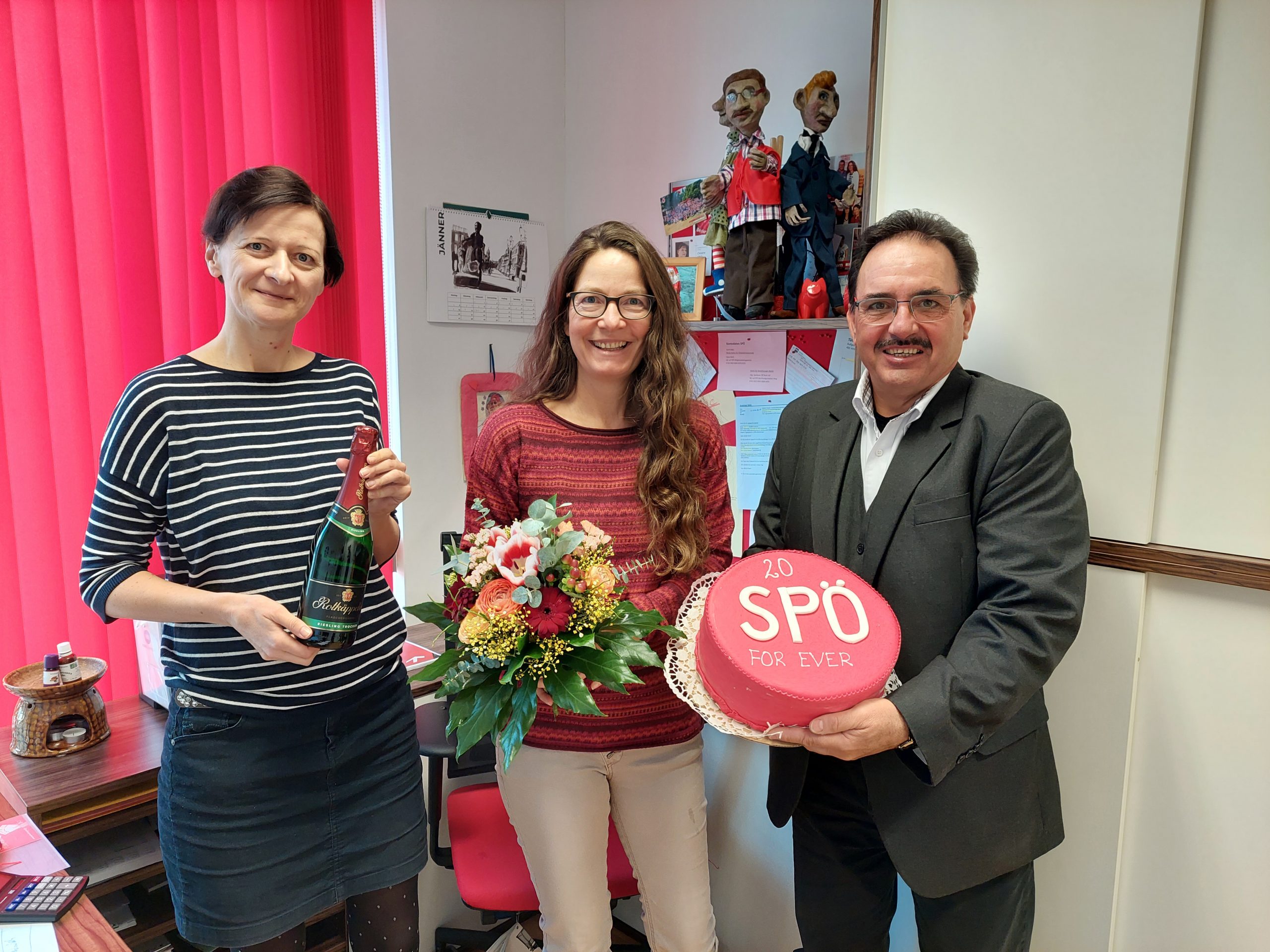 Sylvia Breselmayr Ist 20 Jahre Bezirksgeschäftsführerin Der SpÖ Im Bezirk Perg SpÖ 1025