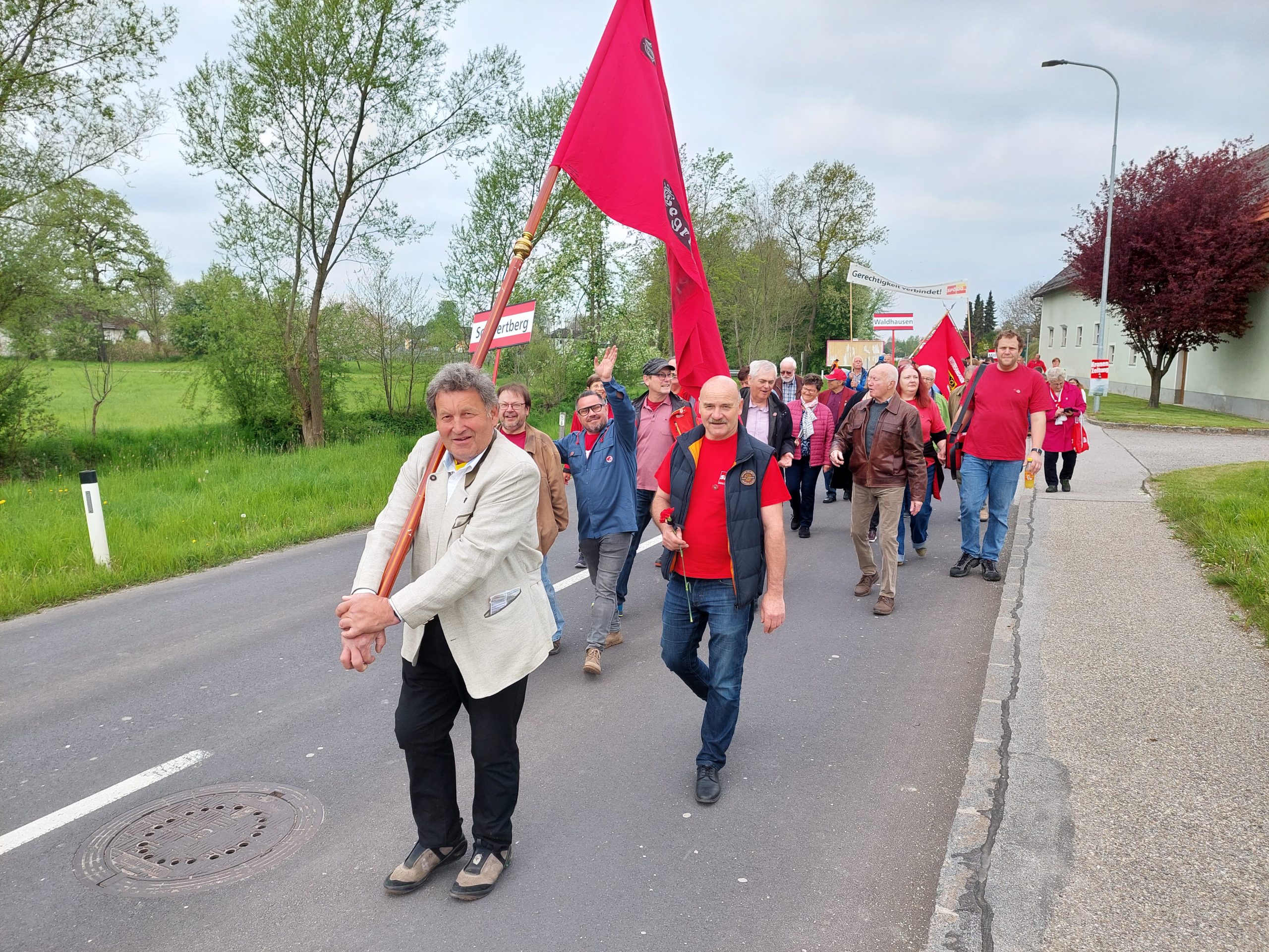 Hoch Der 1 Mai SpÖ Feiert Tag Der Arbeit In Schwertberg SpÖ Bezirksorganisation Perg 6834