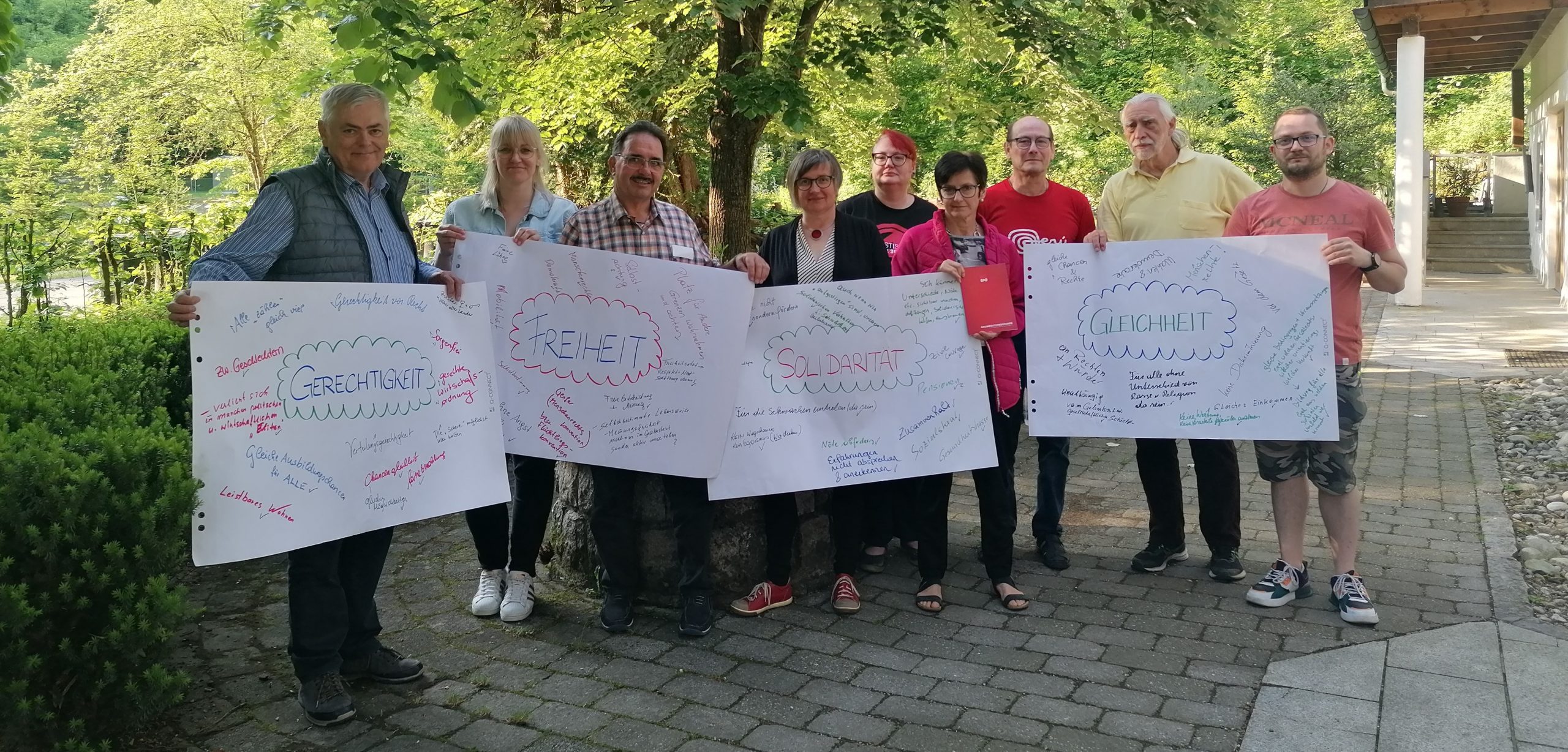 Abschluss Der SpÖ Freitags Schule SpÖ Bezirksorganisation Perg 0140